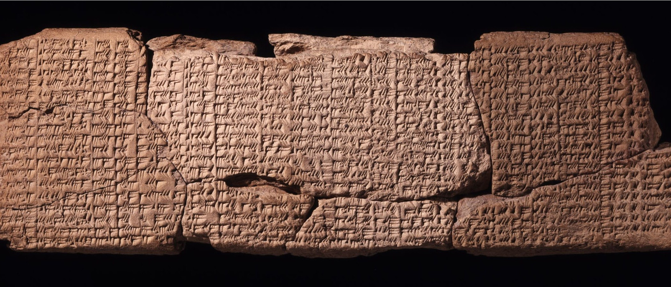mesopotamia and the middle east writing styles
